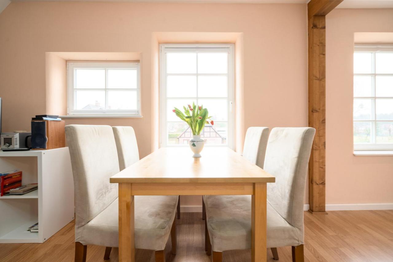 Ferienwohnung 1 Im Landhaus Am Wildpark Boek מראה חיצוני תמונה